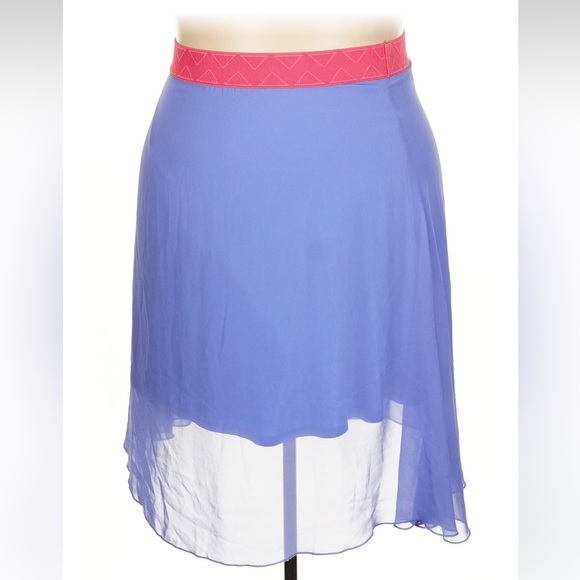 LuLaRoe LoLa Periwinkle A-Line Midi Skirt Women’s Plus Size 2X 2XL XXL - Picture 5 of 5